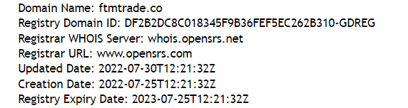 Domain info