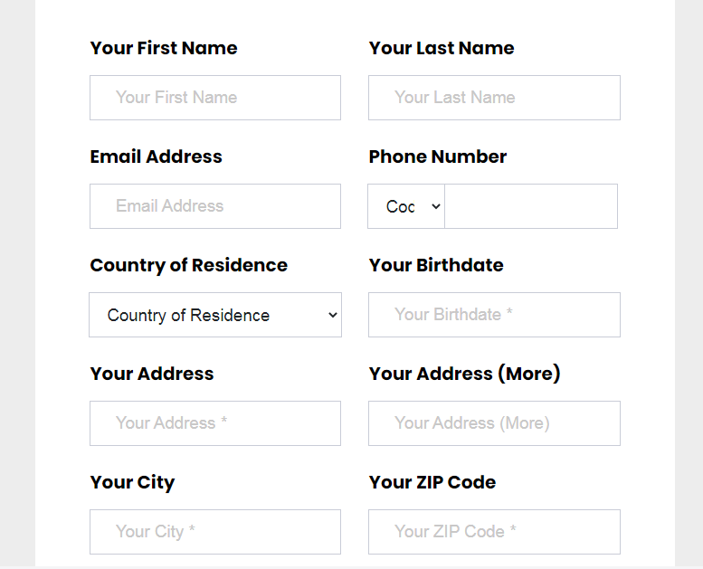 Registration