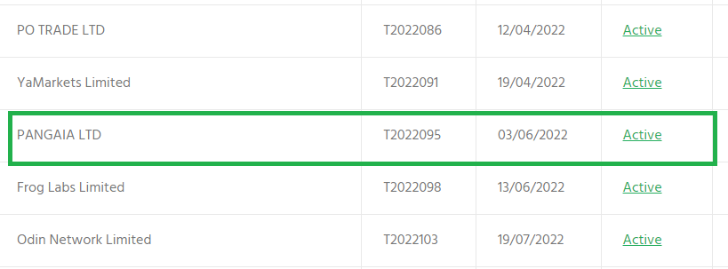 Legal data check