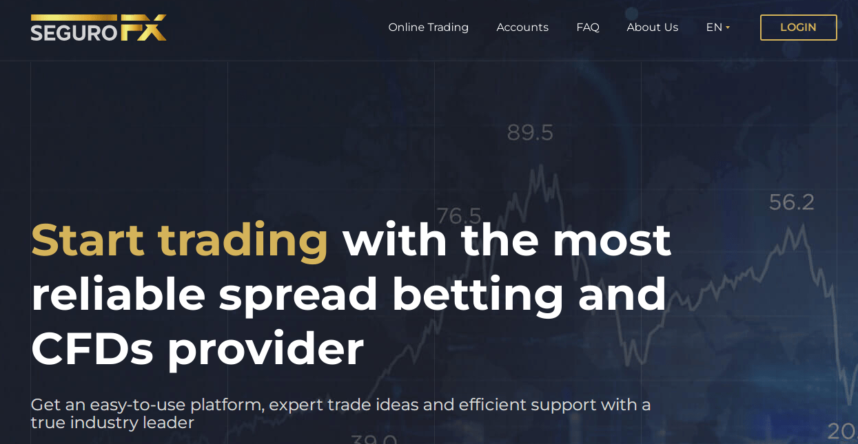 SeguroFX - website
