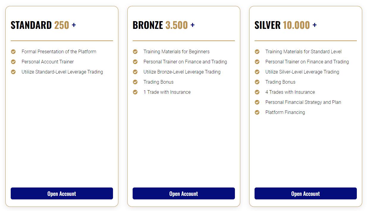 Account types