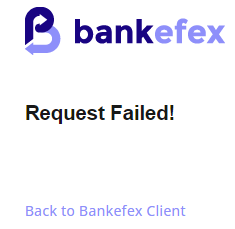 Failed registration