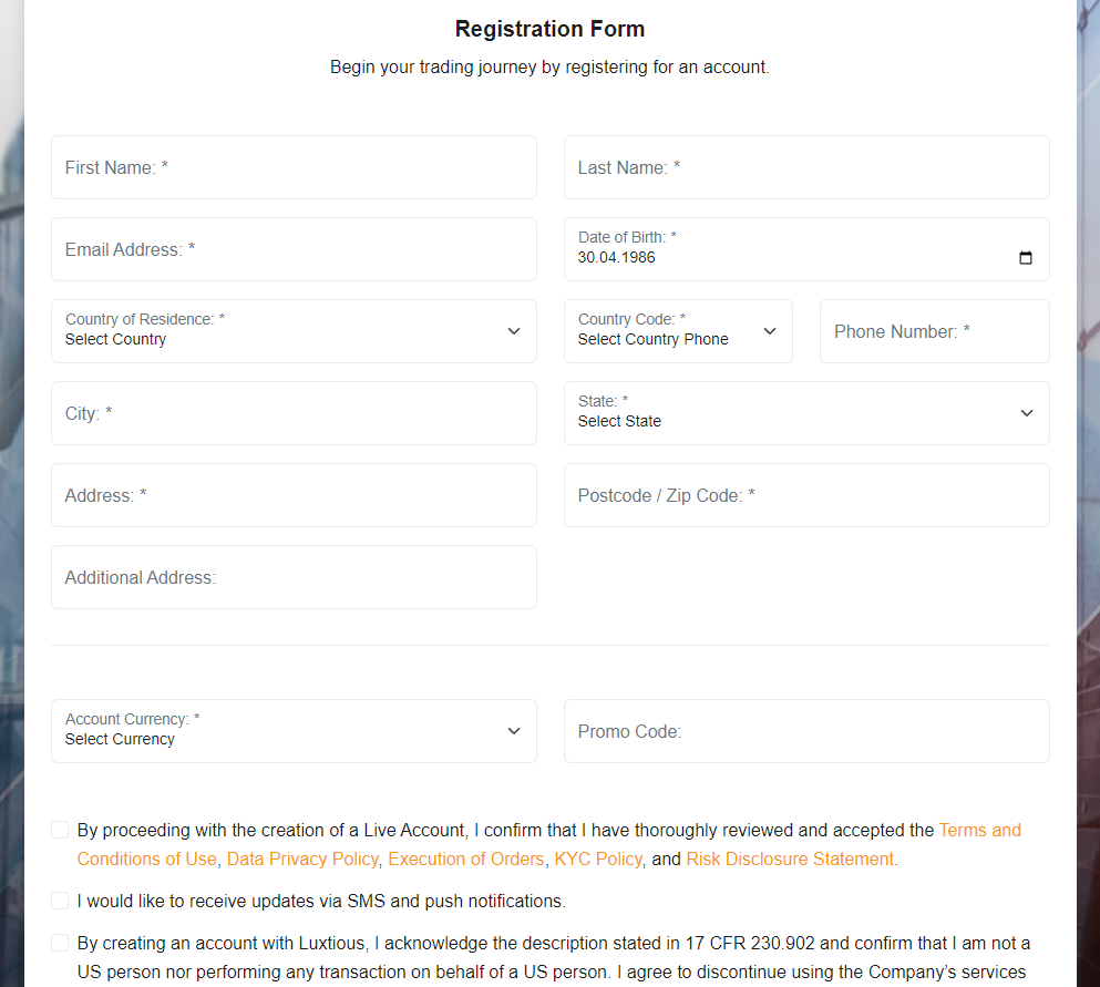Registration