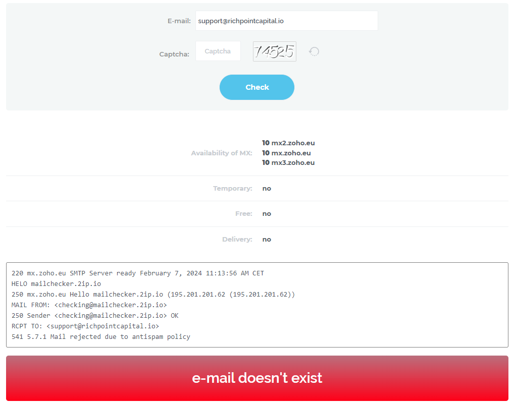 Fake email