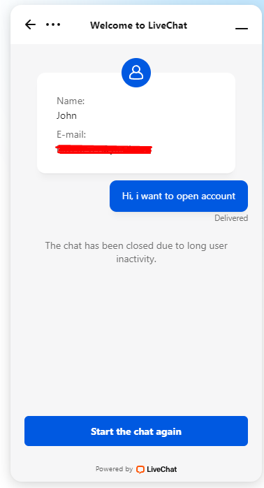 Online chat