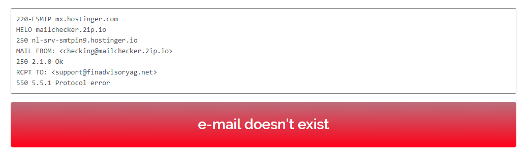 Fake email