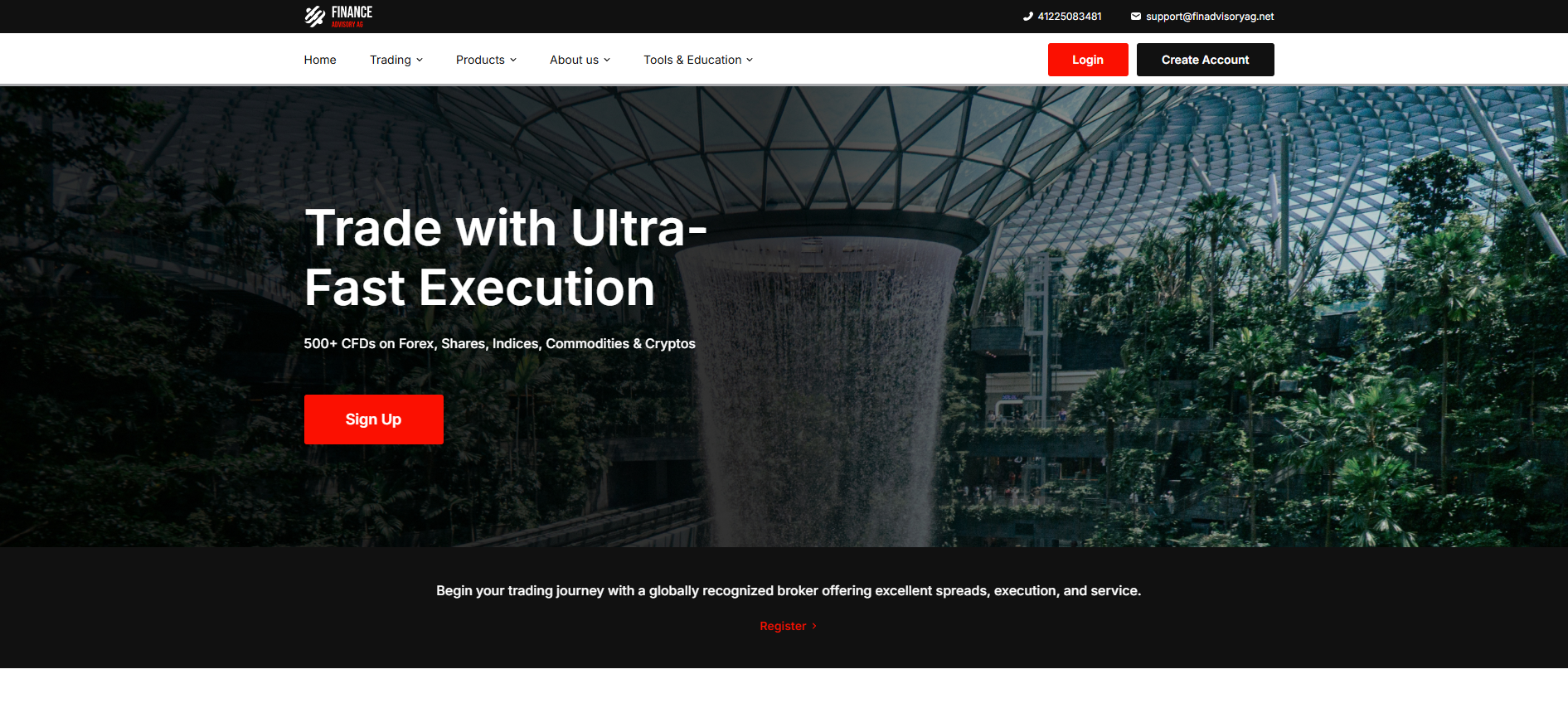 Finance Advisory AG - site