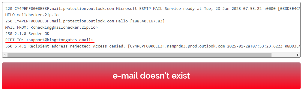Fake email