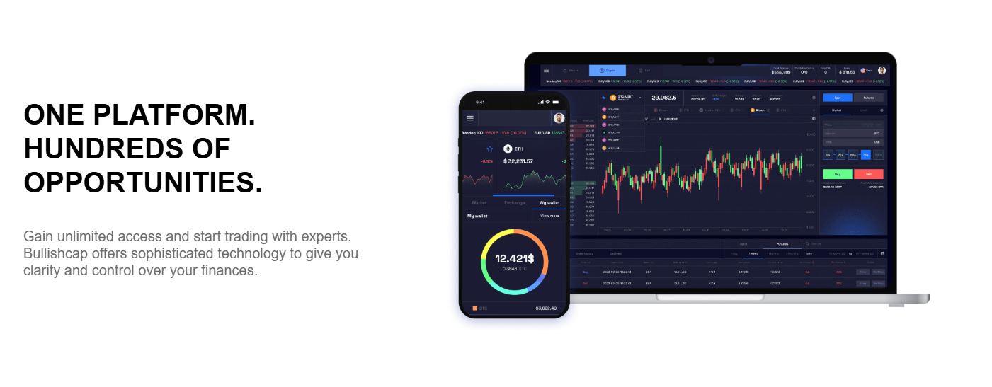 Bullishcap - platform