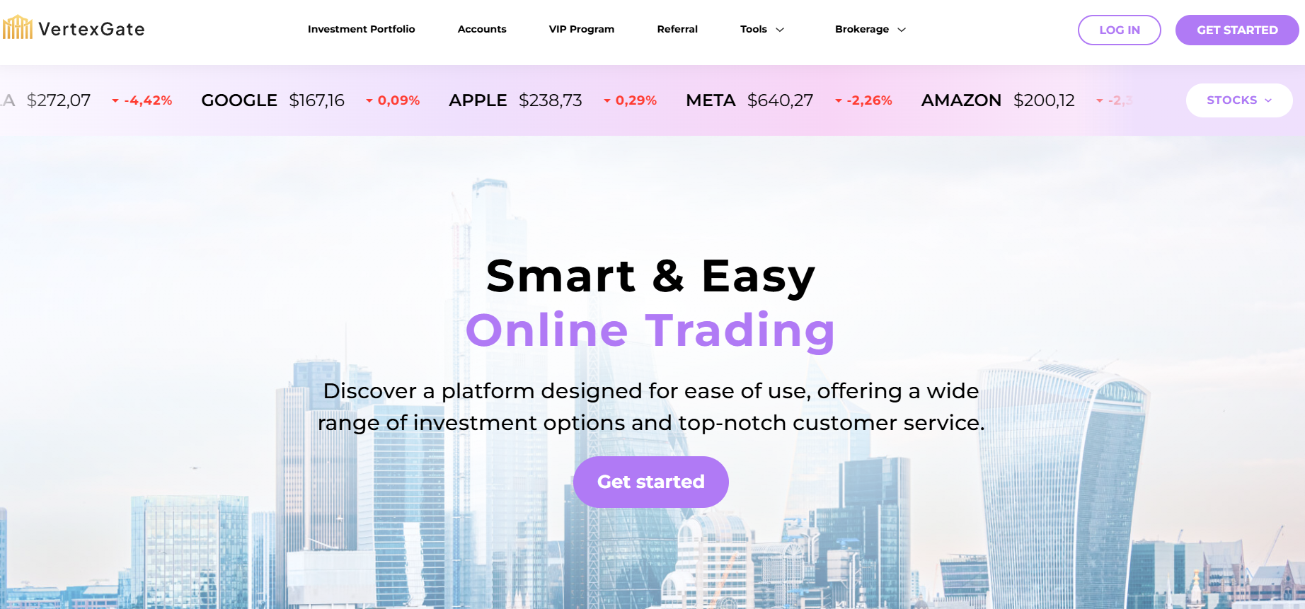 VertexGate - website