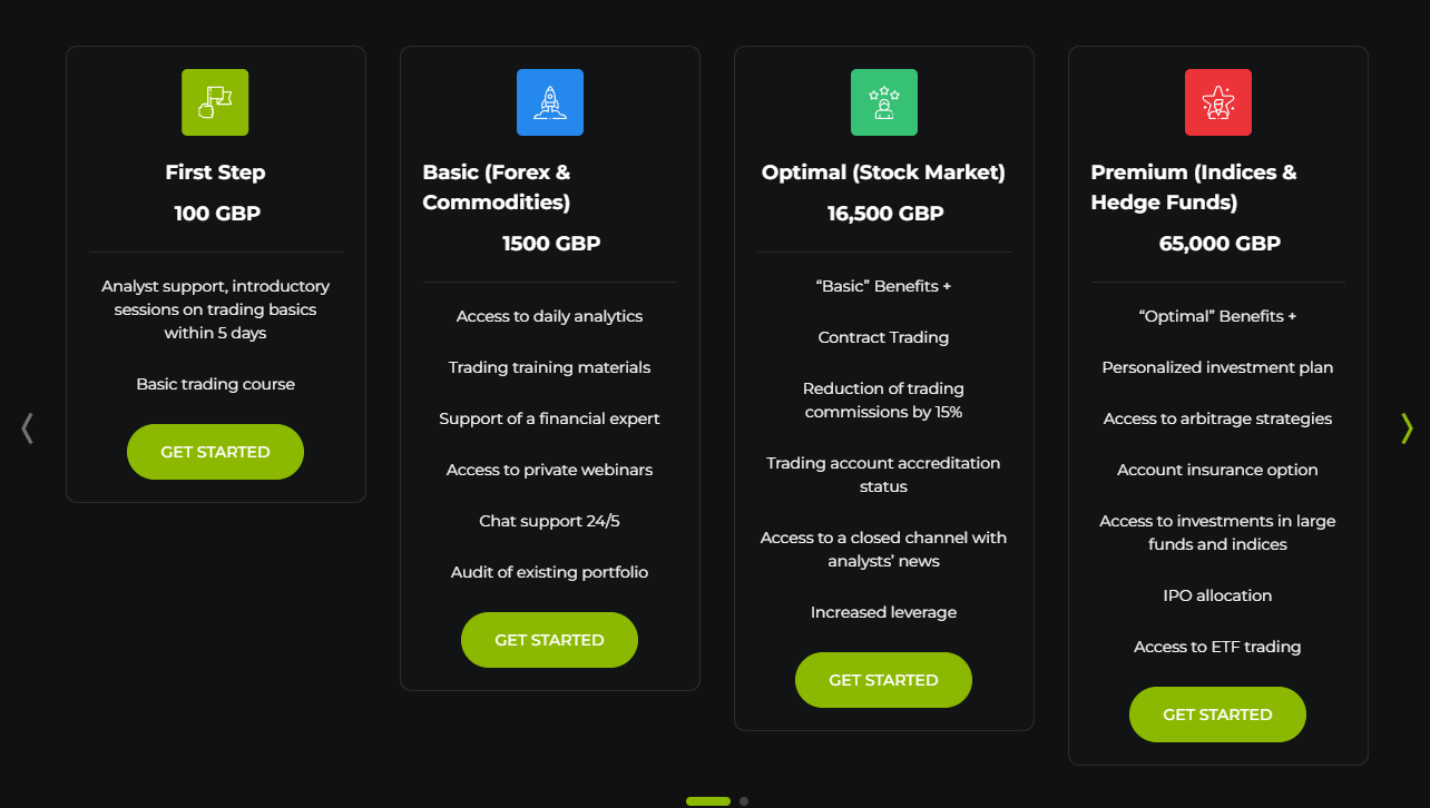 Account types